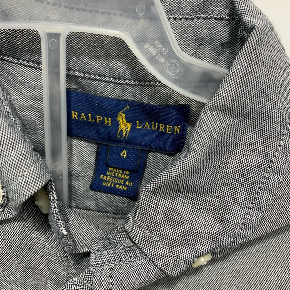 Ralph Lauren Button Down Shirt for Boys Size 4